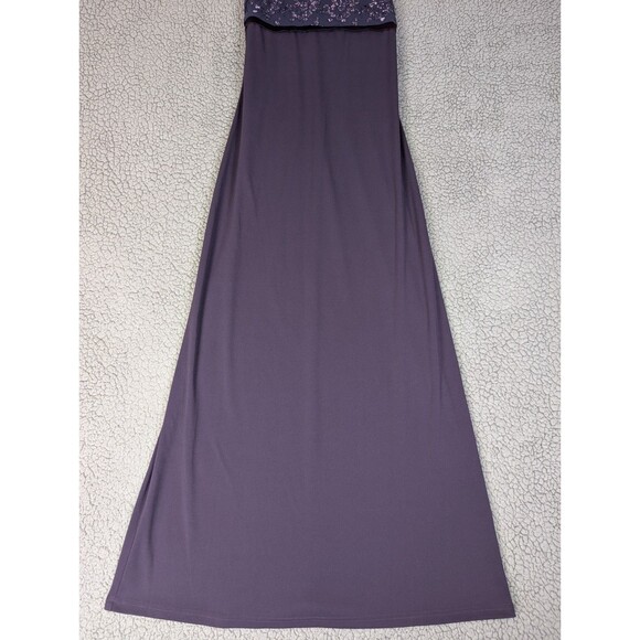 Vintage Dress Womens Small 90s Y2K Prom Maxi Witchy Square Neck Bling Regency - Picture 4 of 16
